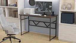 Комп'ютерний стіл Ferrum-decor Райан 75x120x70 чорний ДСП Дуб Сонома Труфель 16мм (FRD-103713)