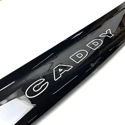 Дефлектор капоту мухобійка Volkswagen Caddy 2004-2010 Voron Glass - мініатюра 2
