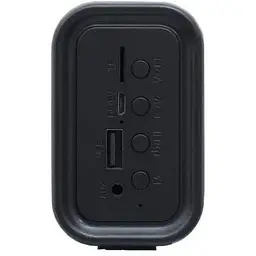 Портативна колонка XPRO RB-M33 10Вт USB AUX FM Bluetooth чорна (ЦУ-00024662) - мініатюра 3