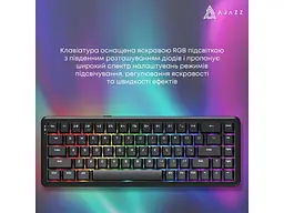 Клавіатура Ajazz AK680 MAX Magnetic Switch Black (AK680-WM-B-A) - мініатюра 5