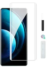 Захисне скло DK для Oppo A2 Pro UV Curved 015456 clear 2 шт. - мініатюра 4