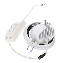 Світильник стельовий Brille LED врізний LED-168/8W NW WH 32-183 - мініатюра 2
