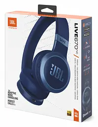 Гарнітура JBL LIVE 670NC Blue (JBLLIVE670NCBLU) - мініатюра 11
