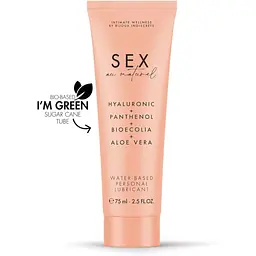 Лубрикант на водній основі Bijoux Indiscrets - Sex au Naturel 75 мл - мініатюра 2