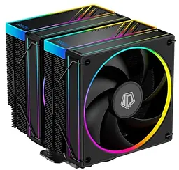 Кулер для процесора FROZN A620 ARGB Black, 2x120 мм, 6 теплових трубок, алюміній/мідь ID-Cooling teh0027869 - мініатюра 2