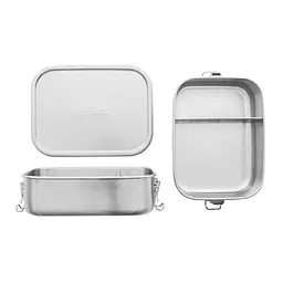 Контейнер для їжі Tatonka Lunch Box II 1000 Lock Сріблястий - мініатюра 2