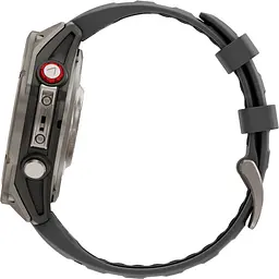 Смарт-годинник Garmin Fenix 8 Pro 47 mm AMOLED Titanium with Graphite/Black (010-03198-10/11) - мініатюра 3
