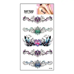 Тимчасове татуювання Romantic Five Tattoo 1020-HM1366