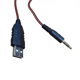 Ігрові дротові навушники IMENSO IMS-E1007 RGB USB+3.5 Червоні - мініатюра 3