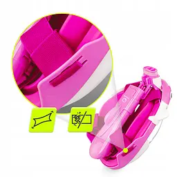 Маска для снорклінгу TSUNAMI Shark повнолицьова, дитяча Pink (P-5905973405430) - мініатюра 3