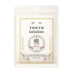 Маска для обличчя Lululun Face Mask Tokyo Kouji Живильна З екстрактом саке та кодзі 7 шт. (4582305067118)