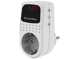 Реле напруги ColorWay DS2 White (CW-VR16-02D)