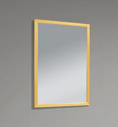 Дзеркало Zerix Fonte MRZ09-60x85-Reverse Gold прямокутне в золотій рамі ZX6211 - мініатюра 2