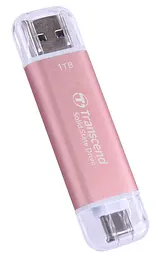 Накопичувач SSD Transcend SSD накопитель 1TB ESD310P Type-C Portable SSD (TS1TESD310P) (FFMSTR02126)
