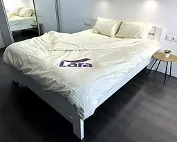 Постільна білизна LARA бязь-страйп Beige d11222s сімейна - мініатюра 5