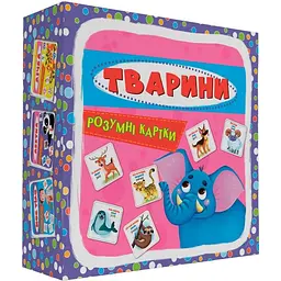 Розумні картки Кристал Бук Тварини 30 шт. (F00021664) - мініатюра 2