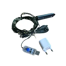 Гірлянда світлодіодна USB Хвіст Y25-32 19581 2 м 400 LED теплий жовтий - мініатюра 5