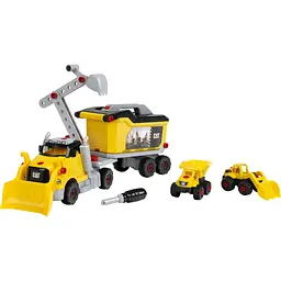 Набір іграшкових вантажівок Klein Cat, 4 в 1 (3252)
