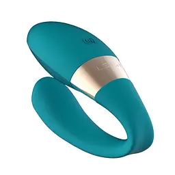 Вібратор для пар LELO Tiani Duo Ocean Blue, 2 мотори, пульт ДК - мініатюра 5