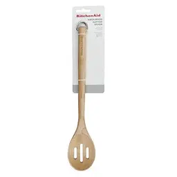 Ложка для сервіровки з прорізами KitchenAid Coreline, 34 см, береза (KQR704OHE)