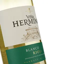 Вино Vina Herminia Blanco, біле, сухе, 12%, 0,75 л (8000016627685) - мініатюра 3