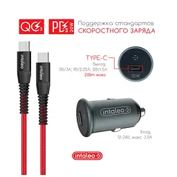 Зарядний пристрій Intaleo CCGQPD120T (1283126509957) - мініатюра 6