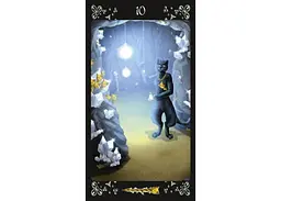 Карти Таро Scarabeo Чорних Котів (Black Cats Tarot) (EX202UK) - мініатюра 2