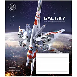 Зошит загальний Школярик Galaxy life у лінію 18 аркушів 25 шт. (018-3385L) - мініатюра 3