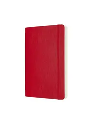 Записник Moleskine Classic Expanded середній, Лінійка Червоний М'який (QP616EXPF2) - мініатюра 3
