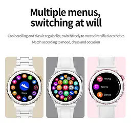 Смарт-годинник Uwatch E23 Gold (Leather) - мініатюра 4