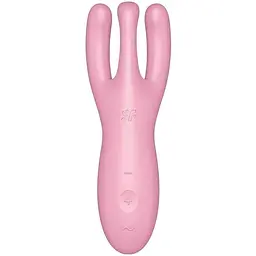 Кліторальний смарт вібратор Satisfyer Threesome 4 Pink із трьома пальчиками