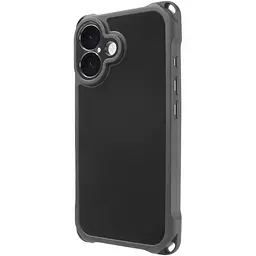 Чохол TPU CrossBody with straps для Apple iPhone 16 Plus (6.7) Black - мініатюра 2