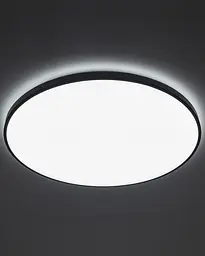 Світильник стельовий Nowodvorski 10976 Agnes Round LED Pro 1x64W 4000K 5900Lm IP44 чорний - мініатюра 4