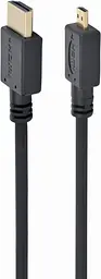 Кабель Cablеxpert HDMI - micro-HDMI (D-тип) v2.0 1.8m (CC-HDMID-6) - мініатюра 1