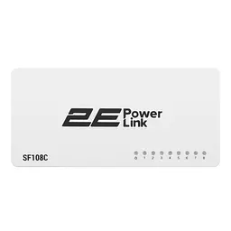 Комутатор PowerLink SF108C, 8xFE, Некерований 2E teh0018170 - мініатюра 5