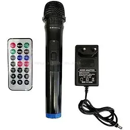 Портативна колонка XPRO GZ-W1012 валіза 30Вт USB SD FM радіо Bluetooth 1 мікрофон ДУ (MER-15677) - мініатюра 4