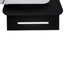 Витяжка декоративна похила Perfelli DNS 6753 B 1100 WH/BL LED Strip - мініатюра 4