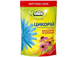 Цикорій ELITE 100г розчинний Elite з женьшенем та ехінацеєю м/у