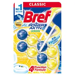Туалетний блок Bref Сила Актив Лимон 2 х 50 г (9000100656832)