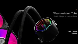 СВО PcCooler PсCOOLER DA360 ARGB Black (DA360-BKAWXX-GL) - мініатюра 9