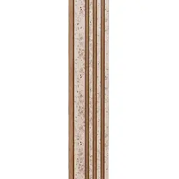 Рейка декоративна Wall Sticker SW-00002141 PS 2900х120х11 мм світлий мармур із золотими вкрапленнями