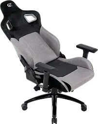 Геймерське крісло GT Racer чорне із сірим (X-2420 Black/Gray) - мініатюра 8