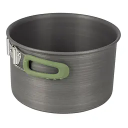 Набір посуду Bo-Camp Explorer 4 Pieces Hard Anodized Grey/Green (2200244) - мініатюра 9