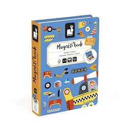 Магнітна книга Транспорт 50ел Janod det0017683 - мініатюра 4