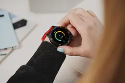 Смарт-годинник 47 mm 2E Alpha Motion GT2 Black-Red - мініатюра 6