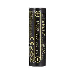 Акумулятор LiitoKala Lii-14A 14500 800mah battery - мініатюра 3
