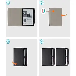 Чохол-книжка BeCover Ultra Slim для Pocketbook 700 Era Black [710063] [100125] - мініатюра 2