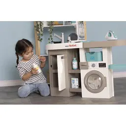 Ігровий набір Smoby Інтерактивний набір 2 в 1 Тефаль Кухня + Пральня (311050) - мініатюра 4