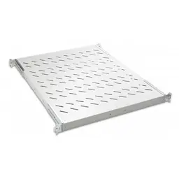 Поличка 19" Hypernet 1U глиб. 400мм, у шафи глибиною 600мм, колір сірий (U-FS-60)