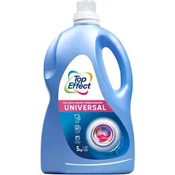 Гель для прання універсальний Top Effect Universal, 5 л